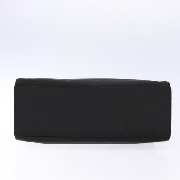 GUCCI Bamboo Hand Bag Nylon Black Silver 002 002 - Picture 10 of 16